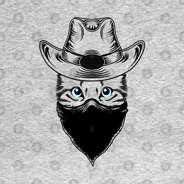 Gangster CAT by graphicganga